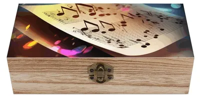 Immagine prodotto di Scatola portaoggetti in legno - Contenitore decorativo per gioielli