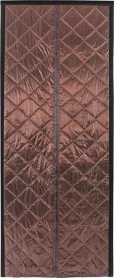 Produktbild von Magnetischer Thermovorhang - Türvorhang - 85×205 cm - Mittelöffnung mit Magnetverschluss - Wasserdicht - Verdunkelung 70–90% - Für französische Tür - Braun