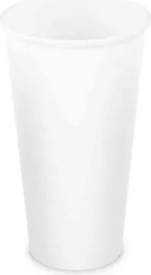 Produktbild von 50 Kaffeebecher Pappbecher weiß Ø 90 x 159 mm 500 ml PE-beschichtet
