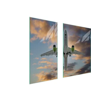 Productafbeelding van Glasbeschutplaat 75X52, Plat