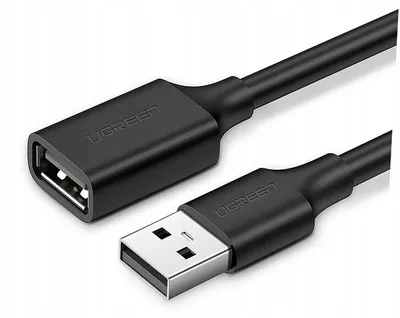 Produktbild von Ugreen USB 2.0 Verlängerungskabel 2m Schwarz