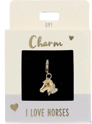 Produktbild von Depesche Charms Express Yourself für Halsketten und Armbänder : I Love Horses Charms Express Yourself für Halsketten und Armbänder: I Love Horses