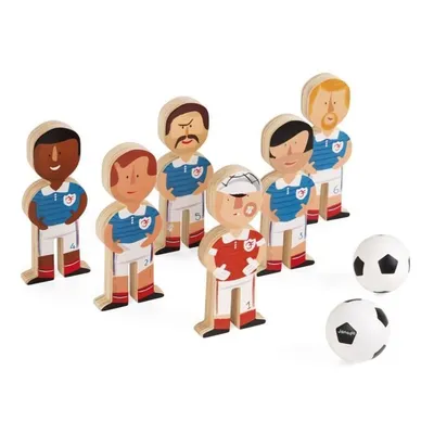 Image de 6 quilles champions de football - janod - j03209 - jeu d'adresse