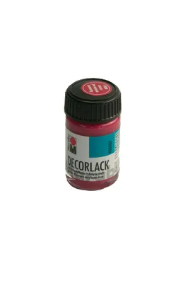 Produktbild von Marabu 1130 39 032 Decorlack Acryl Karminrot 15 ml