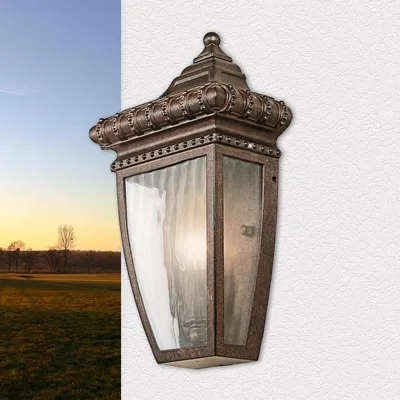 Obrázek produktu pro Venkovní svítidlo LUCRETIA antický design v bronzové barvě IP44 venkovní nástěnné svítidlo dvůr balkon vchod