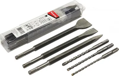 Productafbeelding van Makita SDS+ Boor-/beitelset, 6-delig