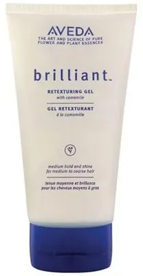 Imagen del producto de Brilliant Gel Reestructurante, Gel para el cabello, para mujeres, para todo tipo de cabello, 150 ml, tubo, ingredientes: Agua/Aqua/Eau, Aceite de ricino hidrogenado PEG-40, Copolímero de eter alílico de estearato-10/acrilatos, PVP,...