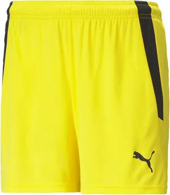 Zdjęcie produktu dla PUMA teamLIGA spodenki treningowe damskie cyber yellow/puma black XL
