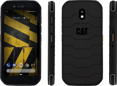 Zdjęcie produktu dla CAT S42 H+, 14 cm (5.5"), 3 GB, 32 GB, 13 MP, Android 10, Czarny