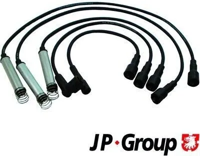 Produktbild von JP GROUP 1292001310 Zündkabelsatz Zündleitungssatz für OPEL Astra F CC (T92) Kadett E CC (T85) Astra F Caravan (T92) Astra F Limousine (T92)