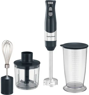 Produktbild von Morphy Richards 402061, Pürierstab, 1 l, Pulsfunktion, 600 W, Grau