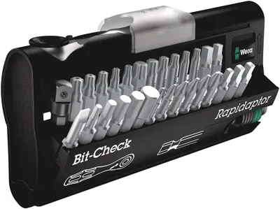 Zdjęcie produktu dla Wera 05346293001, 23 szt., Phillips, PH 1, PH 2, PH 3, TX10, TX15, TX20, TX25, TX30, TX40, 1/4, 1/8, 3/16, 3/32, 5/32, Stal