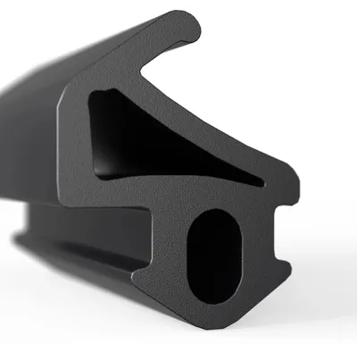 Produktbild von PVC-Fensterdichtung ROPLASTO Schwarz s1019 1m