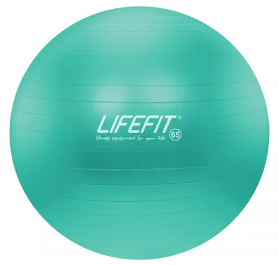 Obrázek produktu pro Gymnastický míč LIFEFIT® ANTI-BURST 65 cm, tyrkysový