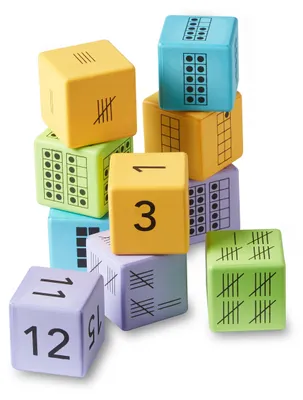 Obrázok produktu pre Learning Resources Multiple Representation, Univerzálne, Kocka (6 strán), Detské, Akékoľvek pohlavie, 5 rok / roky, Rôzne farby