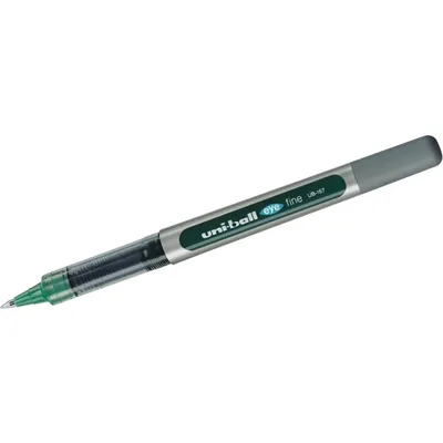 Produktbild von Uni-Ball Eye UniBall, Stick Pen, Grün, Silber, Grün, 0,7 mm, CE, 1 Stück(e)