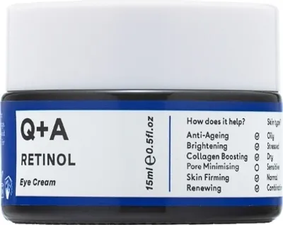 Produktbild von Q+A Retinol Augencreme, Retinol Augencreme, 15 ml