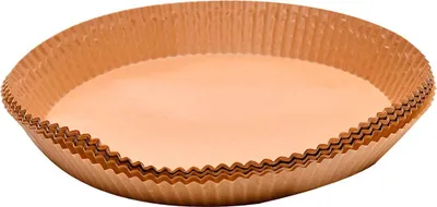 Produktbild von Runder Papier-Servierteller für Heißluftfritteuse Foodies MP, ø26 cm, 50 Stück