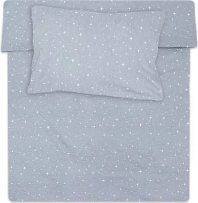 Produktbild von Pościel dziecięca 90x120 bawełna - pościel dziecięca chłopcy dziewczynki zestawy pościeli poszwa na kołdrę 90 x 120 cm poszewka na poduszkę 40x60 galaxy
