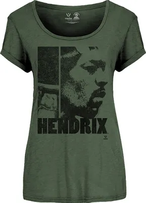 Produktbild von Jimi Hendrix Let Me Live Khaki Green M Damen T-Shirt