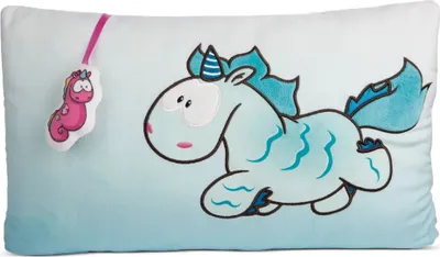 Produktbild von Nici Kissen Einhorn Aquario 43 x 25 cm