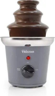 Produktbild von Tristar Edelstahl Schokobrunnen - 3 Ebenen, 0,4 Liter, Warmhaltefunktion, 32 Wat