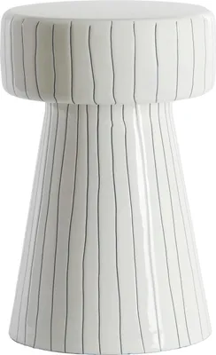 Produktbild von Light & Living - Beistelltisch Dakwa - Weiß - Ø29cm