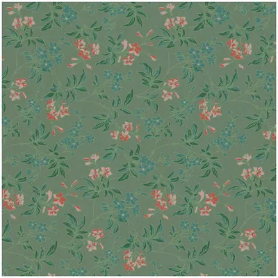 Immagine prodotto di Profhome 390631-GU Carta da parati floreale opaca verde arancione rosa blu-verde 5,33 m2