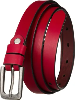 Produktbild von Breiter Ledergürtel LADY NO.2 RED 100