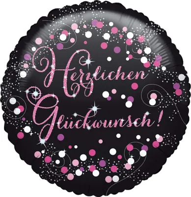 Produktbild von Amscan 3771501, Spielzeugballon, Folie, Pink, 5 Stück(e)