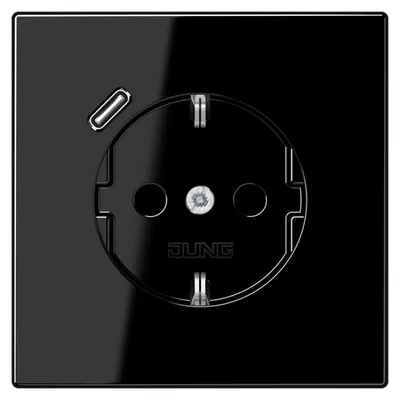 Zdjęcie produktu dla Gniazdo Jung SCHUKO z USB typu C LS1520-18CSW (LS1520-18CSW)