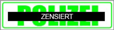Produktbild von INDIGOS UG - Magnetschild "Polizei" 30 x 8 cm - Magnetfolie für Auto / LKW / Truck / Baustelle / Firma