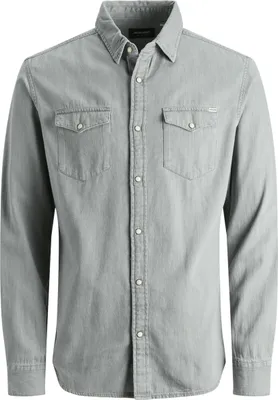 Produktbild von Jack & Jones 12138115, Hemd, L, Baumwolle, 1 Stück(e)