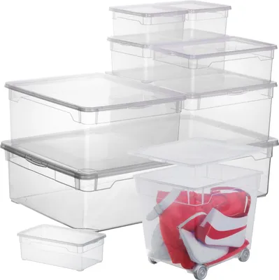 Produktbild von Box 'Men Shoe' 10 l CLEAR, Ausführung:10 Liter
