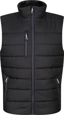 Produktbild von Regatta - "Navigate" Weste für Herren FK2554 (S) (Schwarz/Mittelgrau)