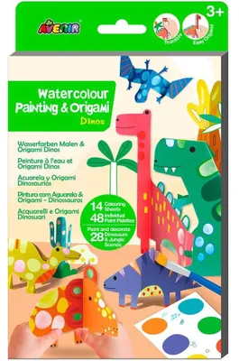 Obrázek produktu pro Vybarvi si origami Dinosauři