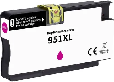 Produktbild von Renkforce Druckerpatrone ersetzt HP 951XL, CN047AE Kompatibel Magenta RF-5718858