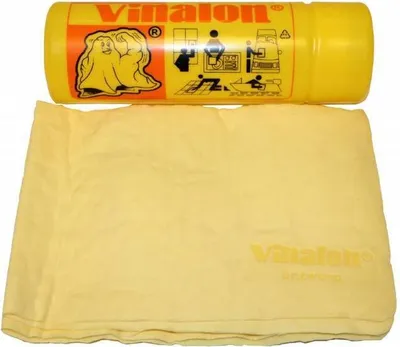 Image de Vinalon Chiffon en cuir lisse pour voitures et vitres - 45 x 33 cm