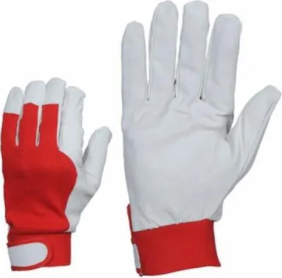 Produktbild von Arbeitshandschuhe Ziegenleder M Lederhandschuhe Montagehandschuh Handschuhe