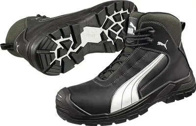 Zdjęcie produktu dla PUMA® 10003917209995 PUMA® Herren S3 Sicherheitsschuhe "CASCADES MID" SCUFF CAPS schwarz Größe  45