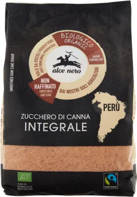 Image de Sucre de canne « Zucchero di Canna Integrale» 500 g - Alce Nero