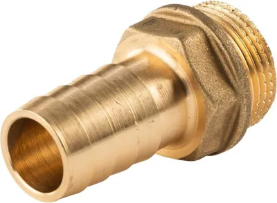 Produktbild von Messing Gewinde-Fitting Schlauchanschluss 3/4' AG (DN 20) Länge 20 mm - schwere Ausführung