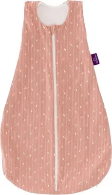 Produktbild von Träumeland Schlafsack LIEBMICH Blätter rosa, Größe 110