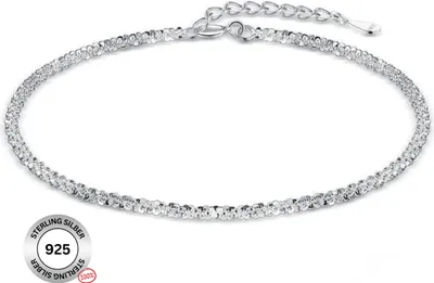 Produktbild von Felino® Silberarmband Armband 925 Sterling Silber Schlicht Filigran Damen Frauen Geschenk Schmuckset