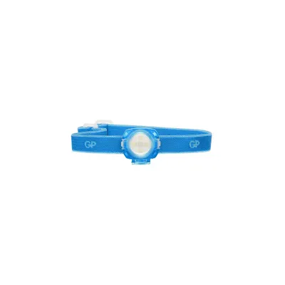 Produktbild von GP Lighting CH31, Stirnband-Taschenlampe, Blau, LED, 100 lm, 40 m, CR2025