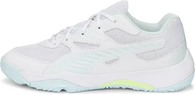Produktbild von PUMA SolarFLASH II Hallenschuhe Kinder puma white/nitro blue/fizzy light 28