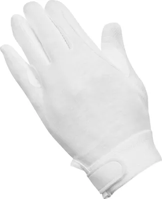 Produktbild von Waldhausen Reithandschuh Picot Jersey Baumwolle weiß 4-6 Jahre