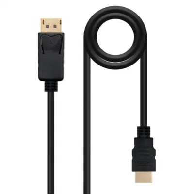 Produktbild von DisplayPort-zu-HDMI-Adapter NANOCABLE 10.15.430 Schwarz