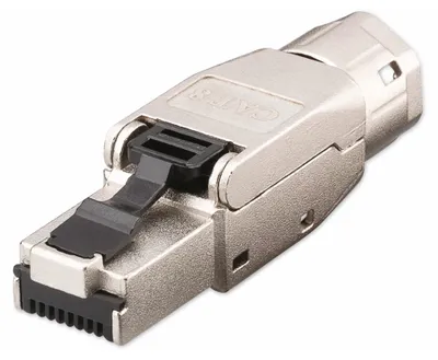 Zdjęcie produktu dla Ekranowana wtyczka RJ45 CAT 8.1 STP z terminacją polową