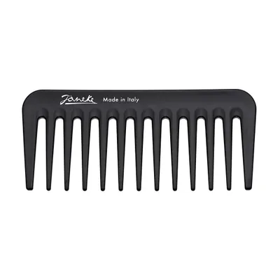 Zdjęcie produktu dla Janeke Mini SuperComb Mały grzebień do rozczesywania włosów Czarny